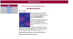 Desktop Screenshot of meridianpressinc.ravenfarm.com
